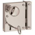 Satin Black Rim Lock C2952