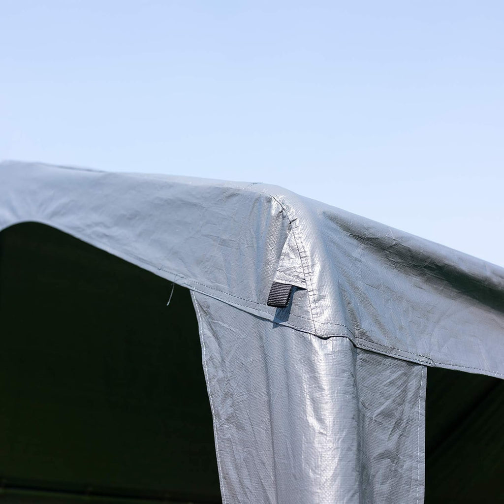 10x20 Ft Heavy Duty Portable Carport Canopy L71330