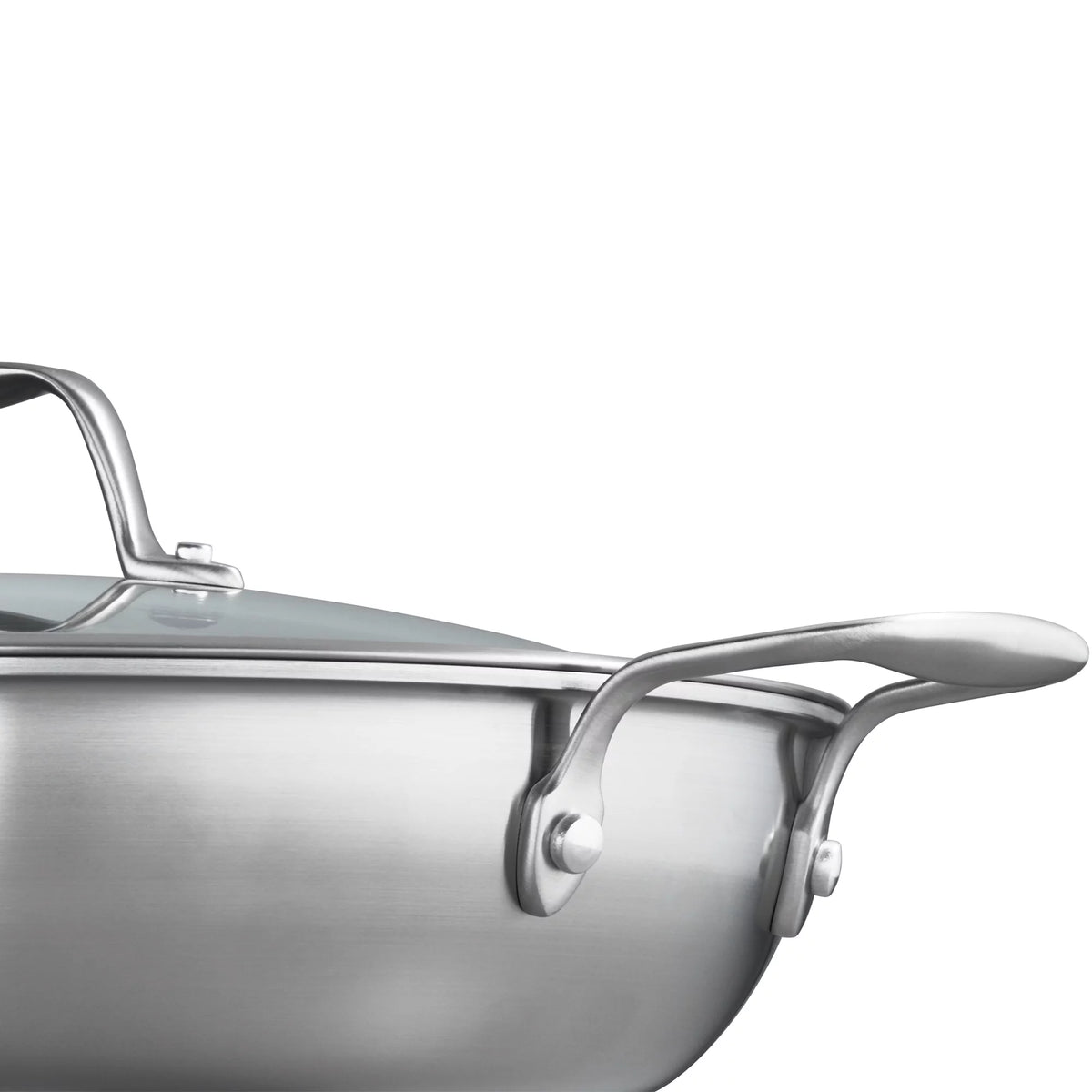 3-ply Stainless Steel Ceramic Nonstick Braiser N815420
