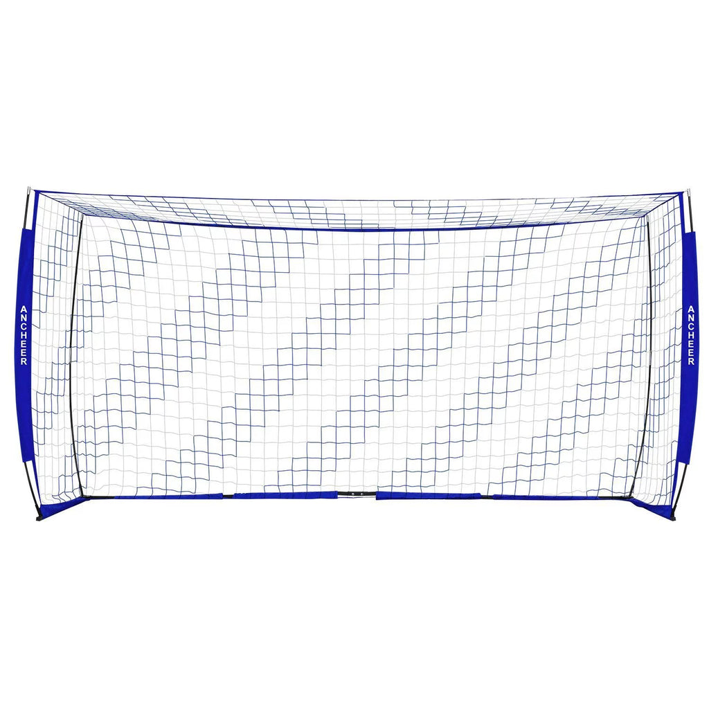 Blue 12 ft x 6 ft Portable Soccer Goal E146