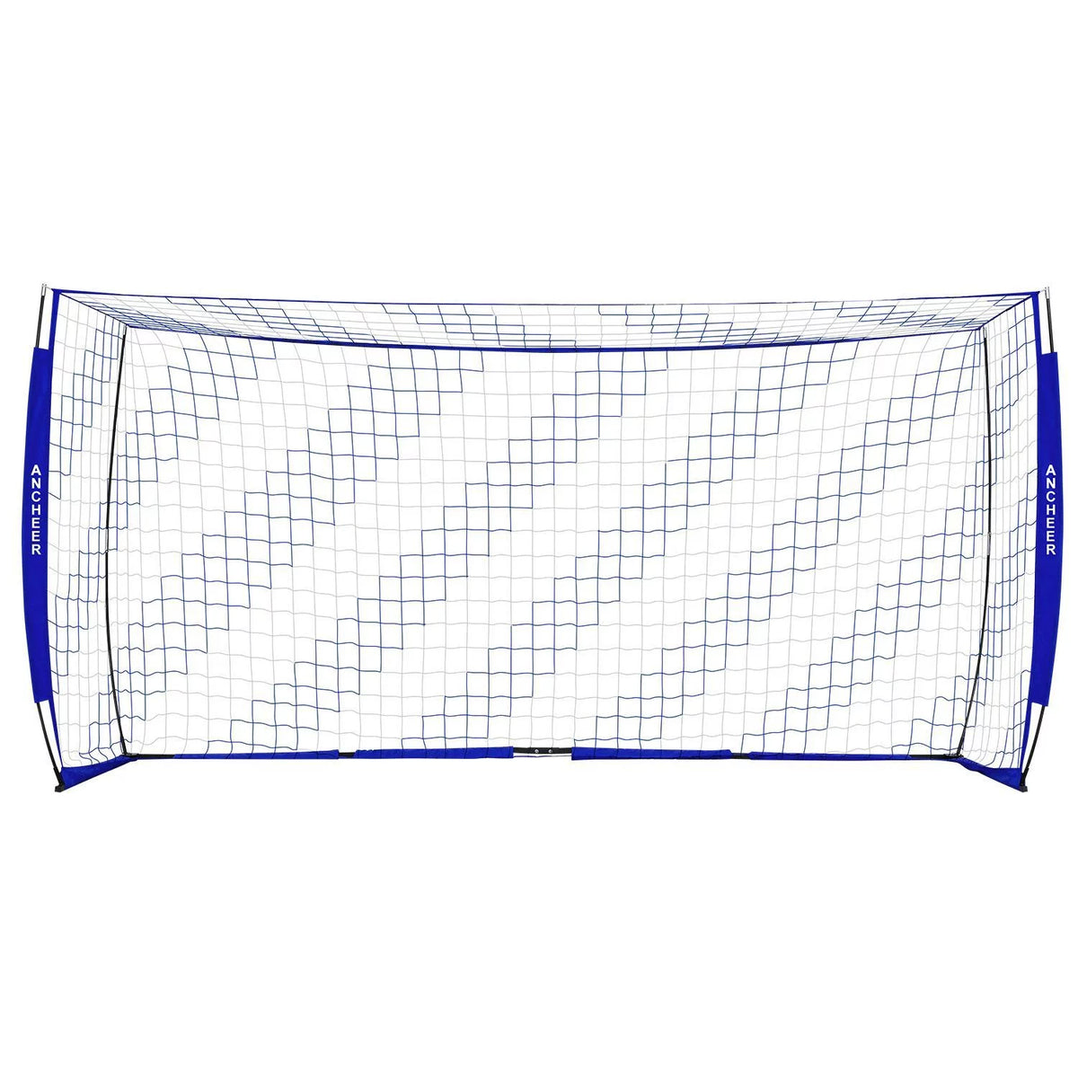 Blue 12 ft x 6 ft Portable Soccer Goal E146