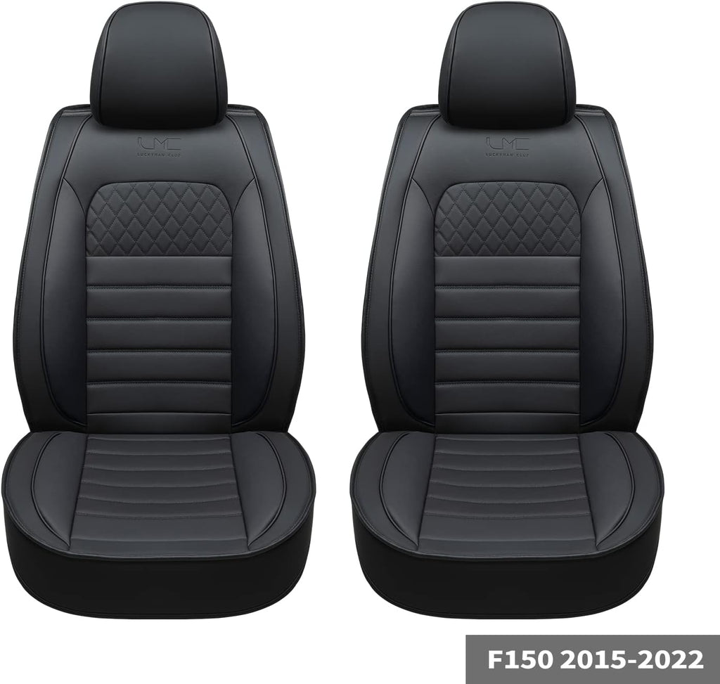 Custom Fit Faux Leather Seat Covers for F150 Crew Cab S8835