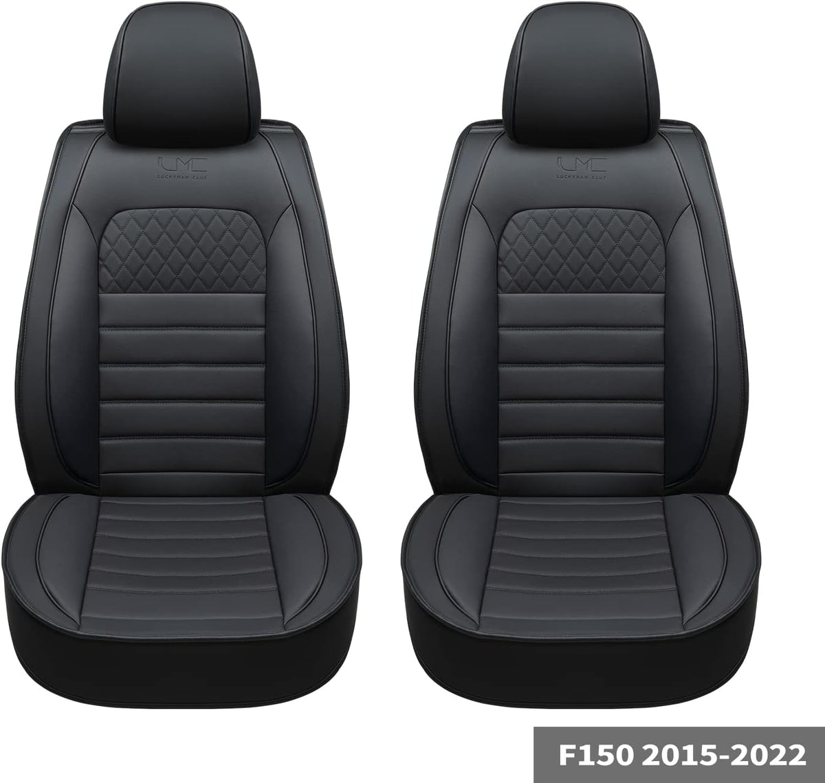 Custom Fit Faux Leather Seat Covers for F150 Crew Cab S8835