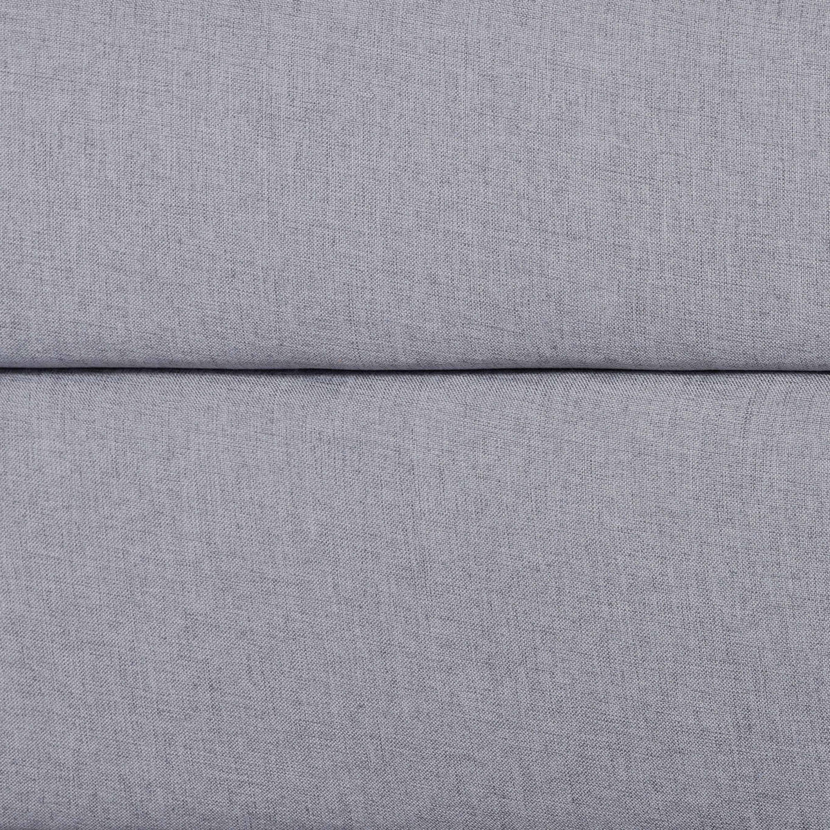 Light Grey Fabric Upholstered Queen Size Platform Bed Z722525