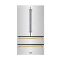 36 in. 4-Door French Door Refrigerator with Ice Maker in Stainless Steel K626