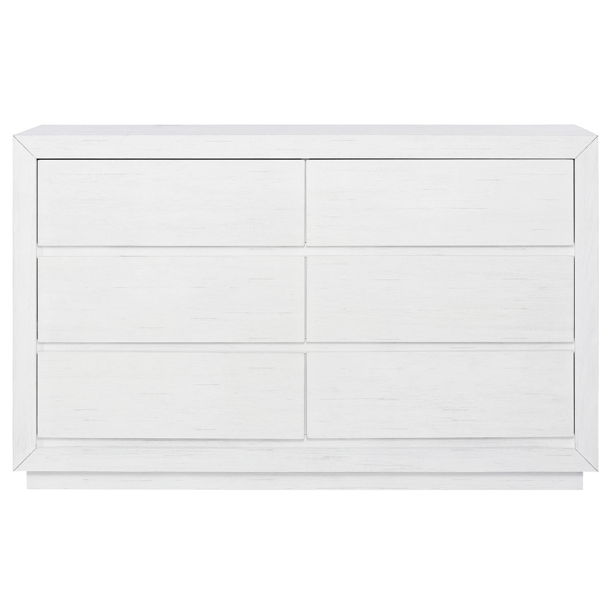Weathered White Double Dresser P975