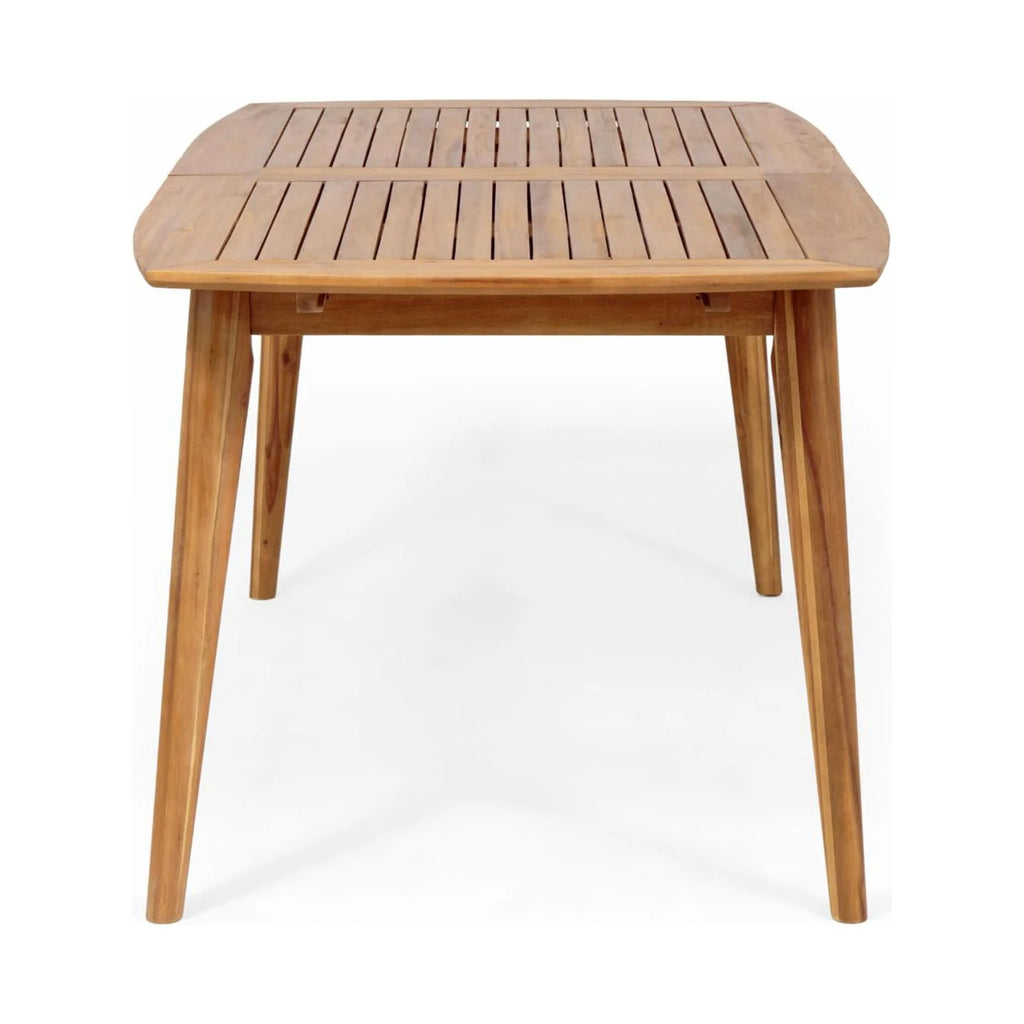 Acacia Wood Expandable Dining Table U999740