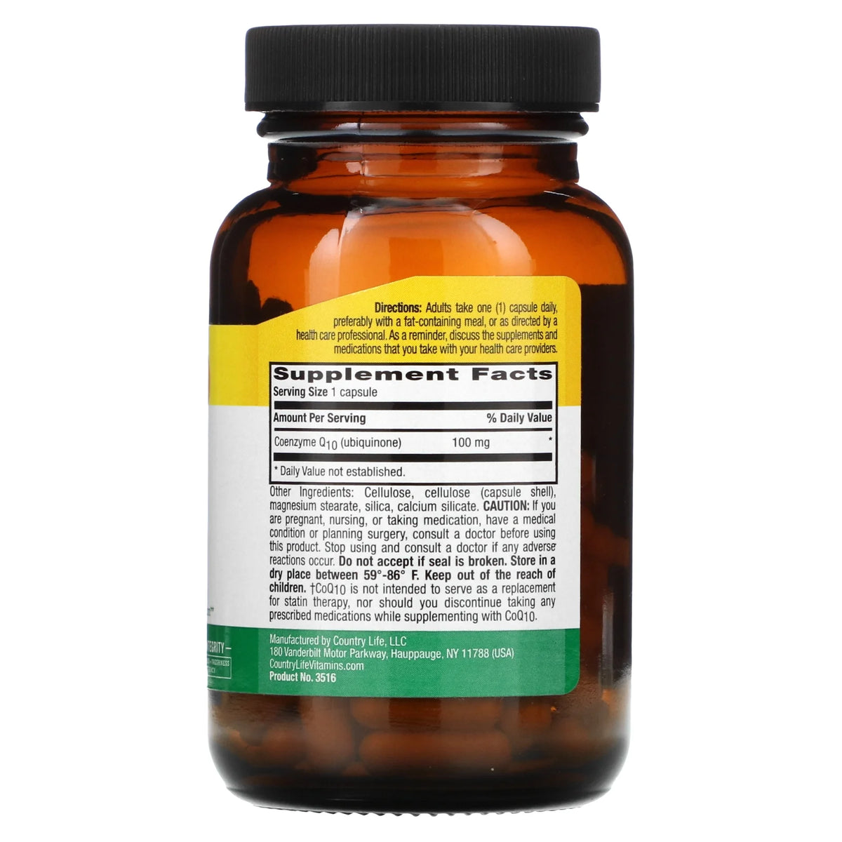 CoQ10 100 mg 60 Vegan Capsules V649016
