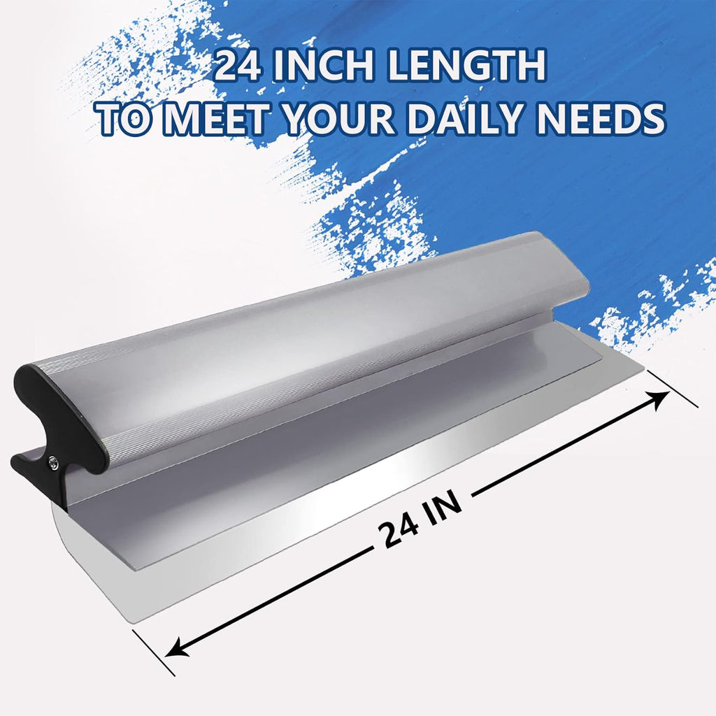 24 Drywall Skimming Blade Stainless Steel Drywall Tools C52771