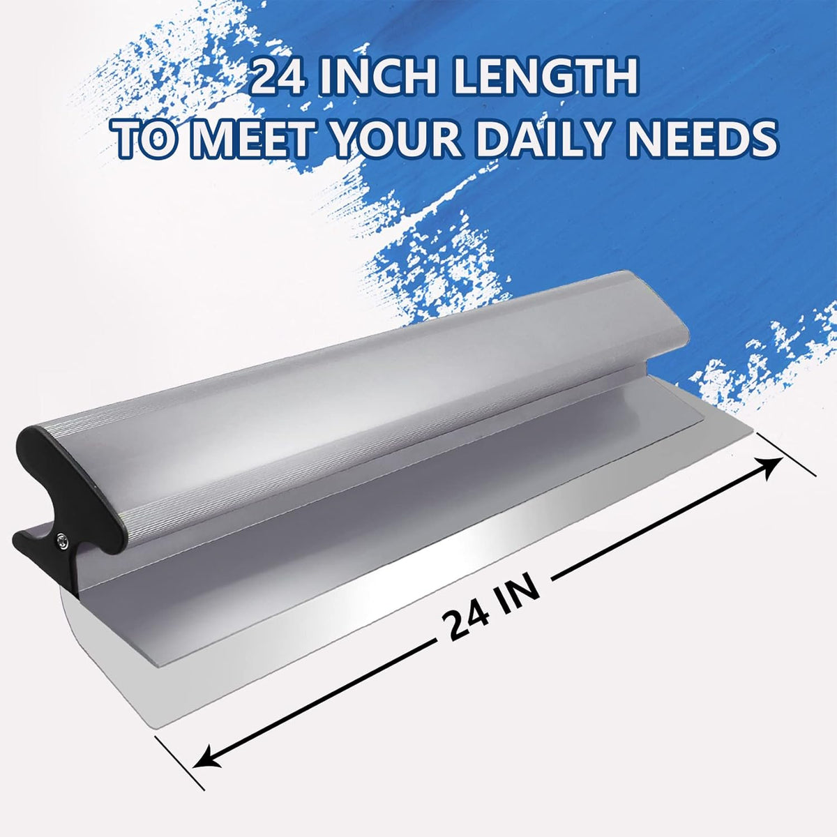 24 Drywall Skimming Blade Stainless Steel Drywall Tools C52771