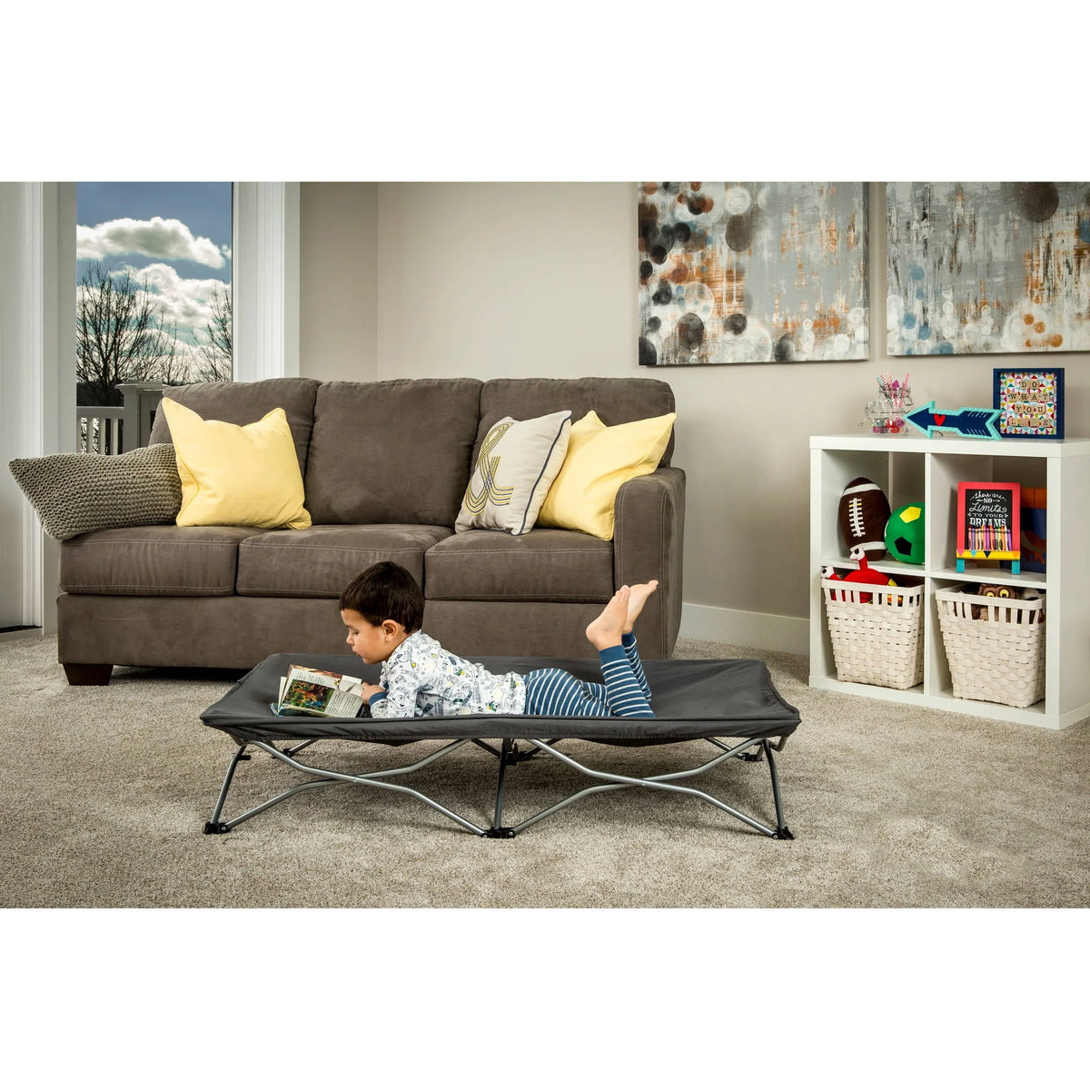 Portable Toddler Bed with Fitted Sheet A26221