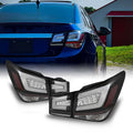 Black Bezel Full LED Tail Lights 4pcs Set Y593961