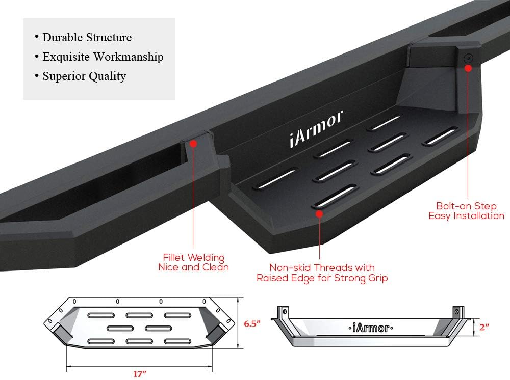 Running Boards Rocker Slider for Crew Cab G167497