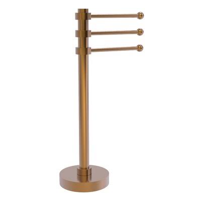 Beresford 3 Swing Arm Countertop Towel Stand Brushed Bronze I717948