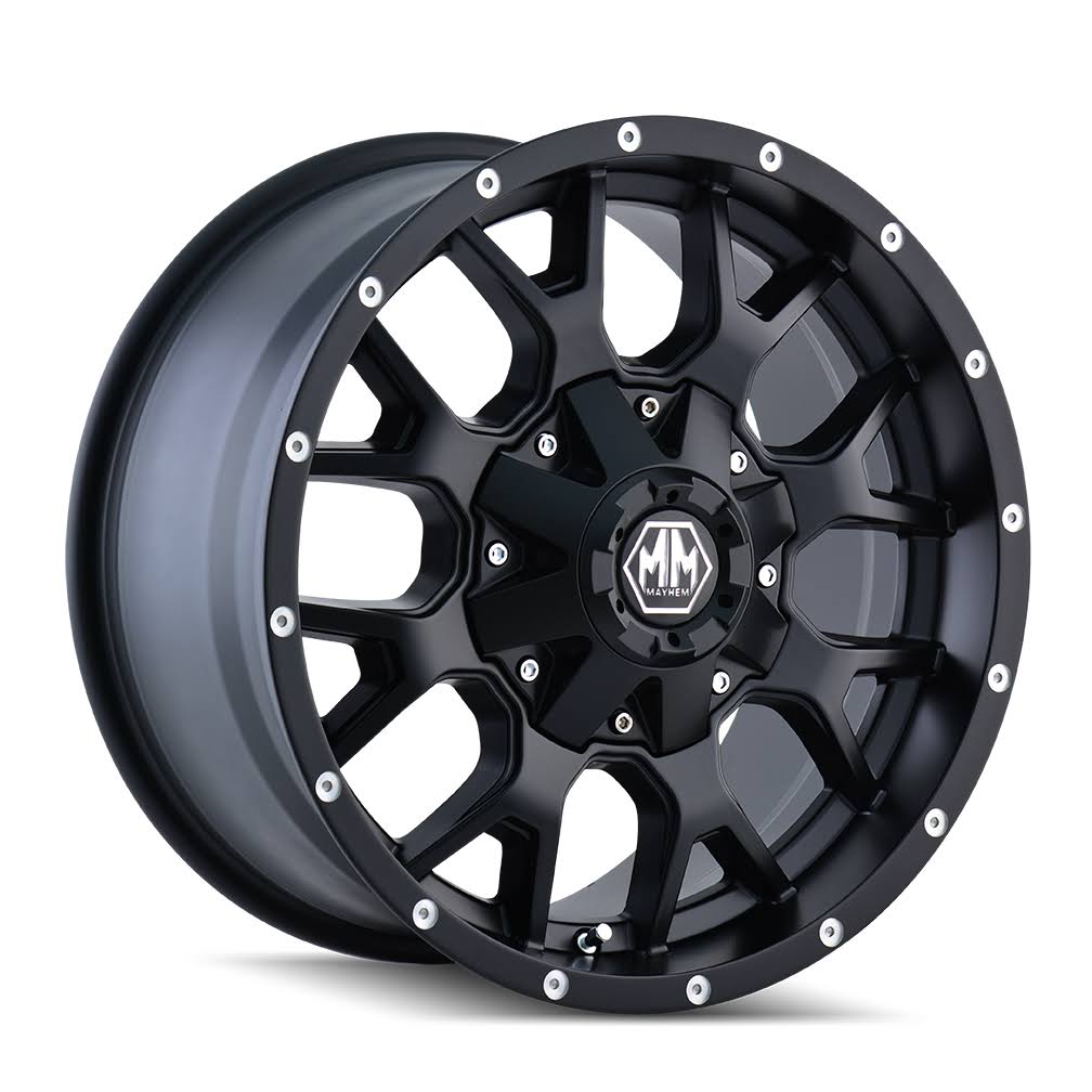 Matte Black 20x9 8x180 18mm Wheel W6788