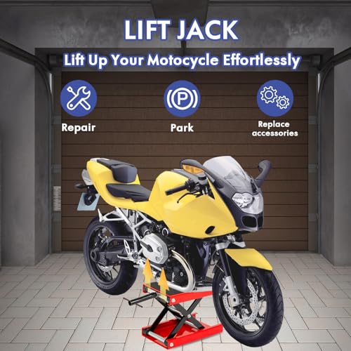 1100 LB Motorcycle Quick Lift Jack Scissor Stand S97482