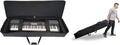 Rolling Bag 61 Slim Keyboard Case with Wheels and Large Pocket C199786