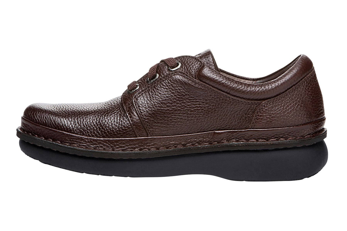 Brown Grain Leather Shoes D62288