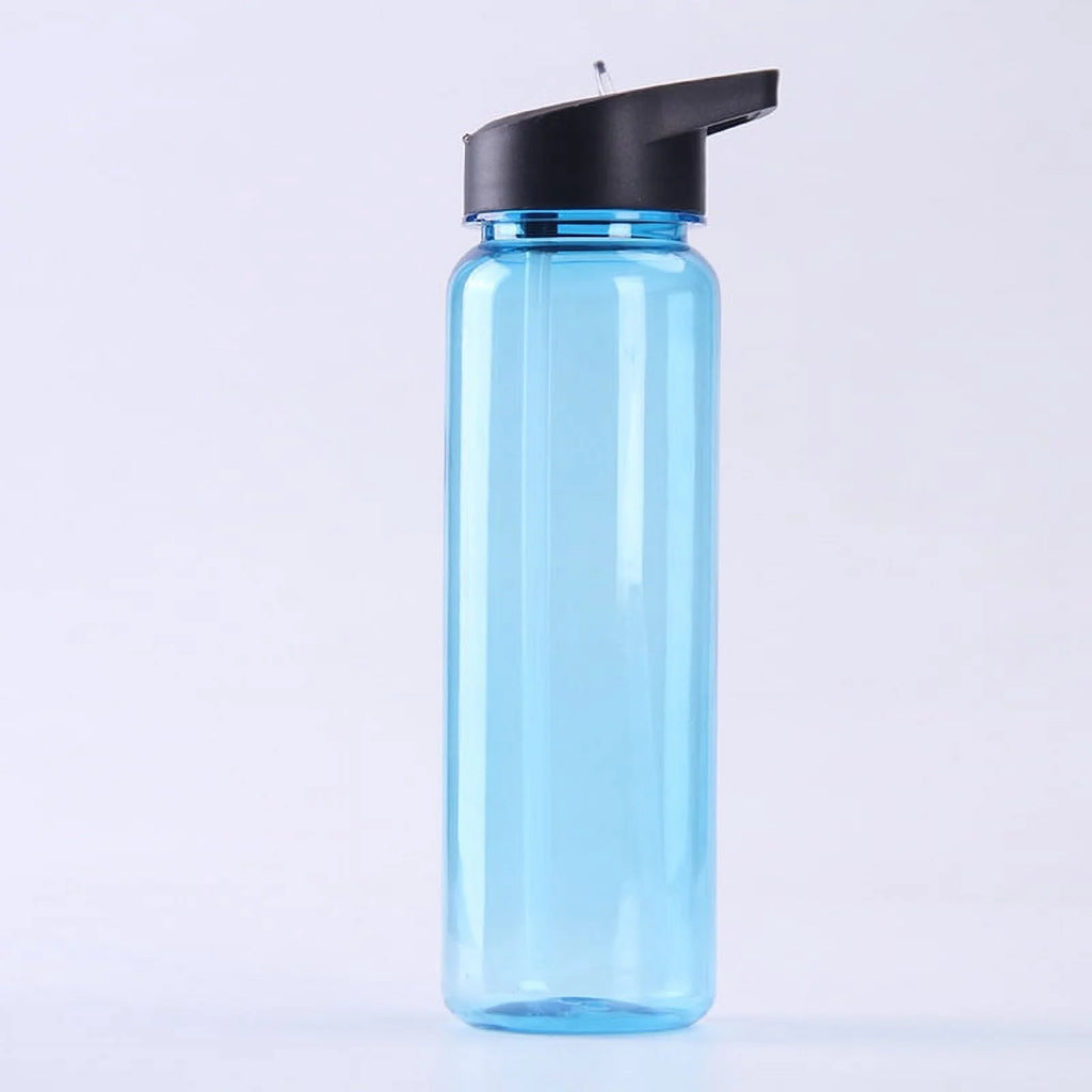 2 Pack Clear 27 oz Plastic Sports Bottle H2201