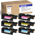 6 Pack Toner Cartridge for Xerox WorkCentre 6015 Phaser 6000 6010 Printer R21101