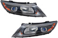 Pair of Headlights Compatible with Kia Optima 2014-2015 X275886