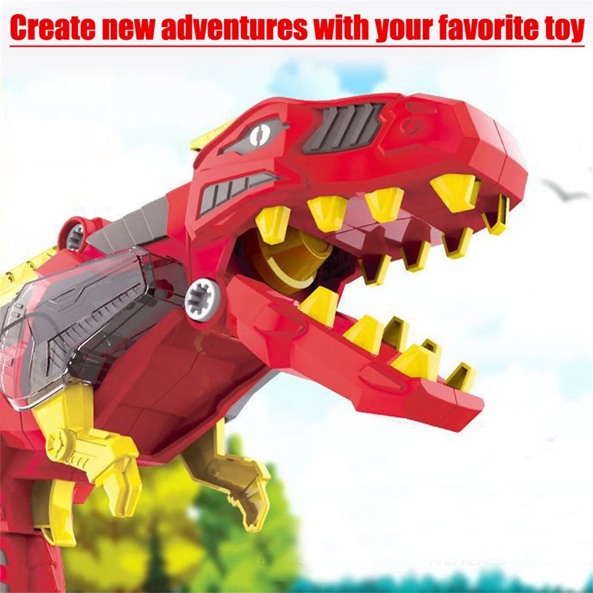 Transforming Dinosaur Toy 3 in 1 Lights Sound O6182