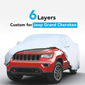 Waterproof Car Cover with Zipper F20180