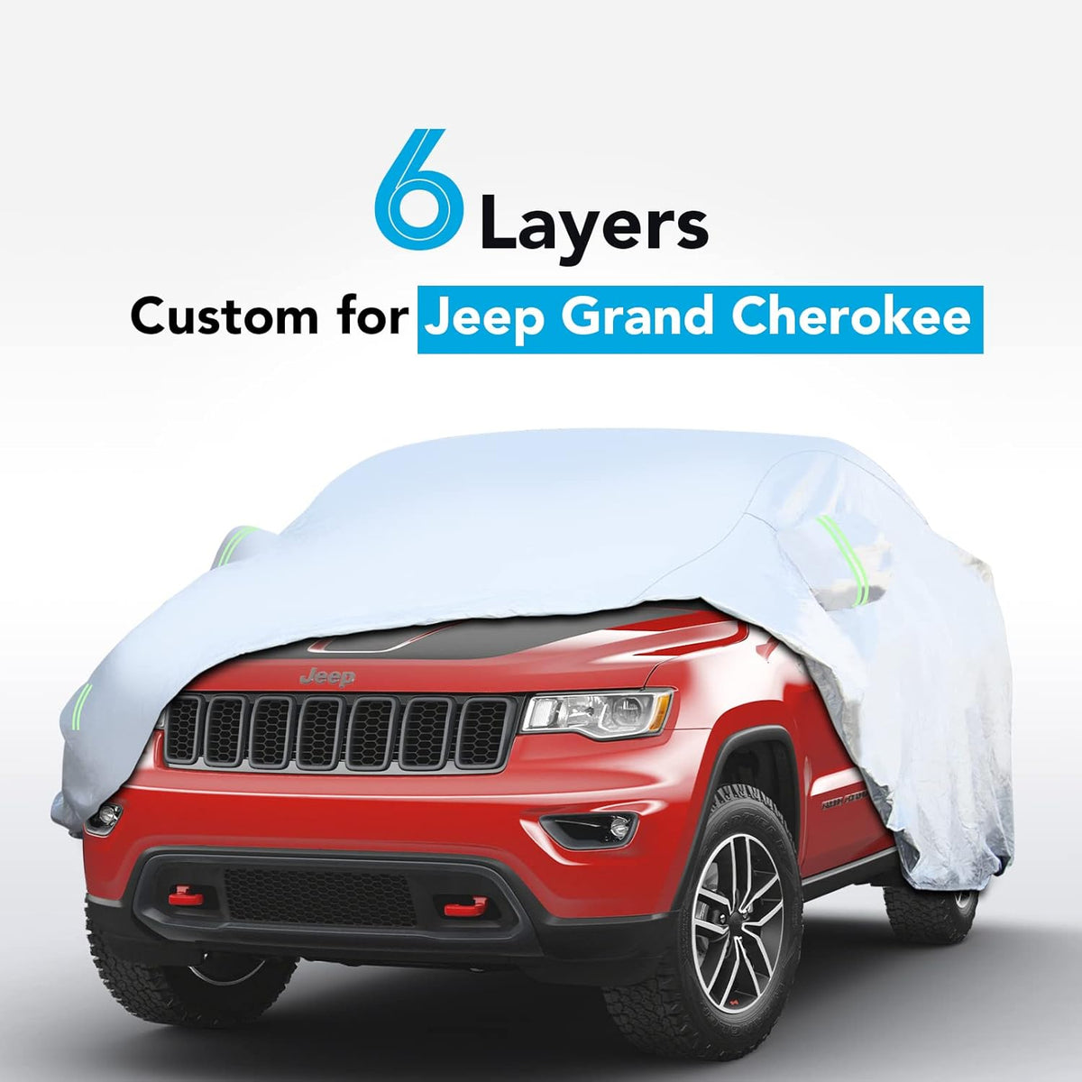 Waterproof Car Cover with Zipper F20180