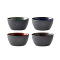 4 Pcs Black Bowl V187