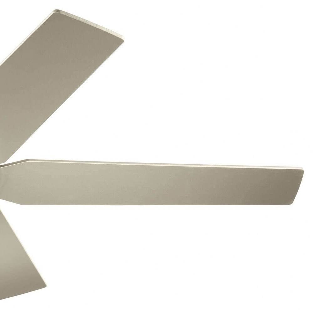 52 inch Ceiling Fan with Light Kit Matte White Finish with Etched Cased Opal Glass H422104