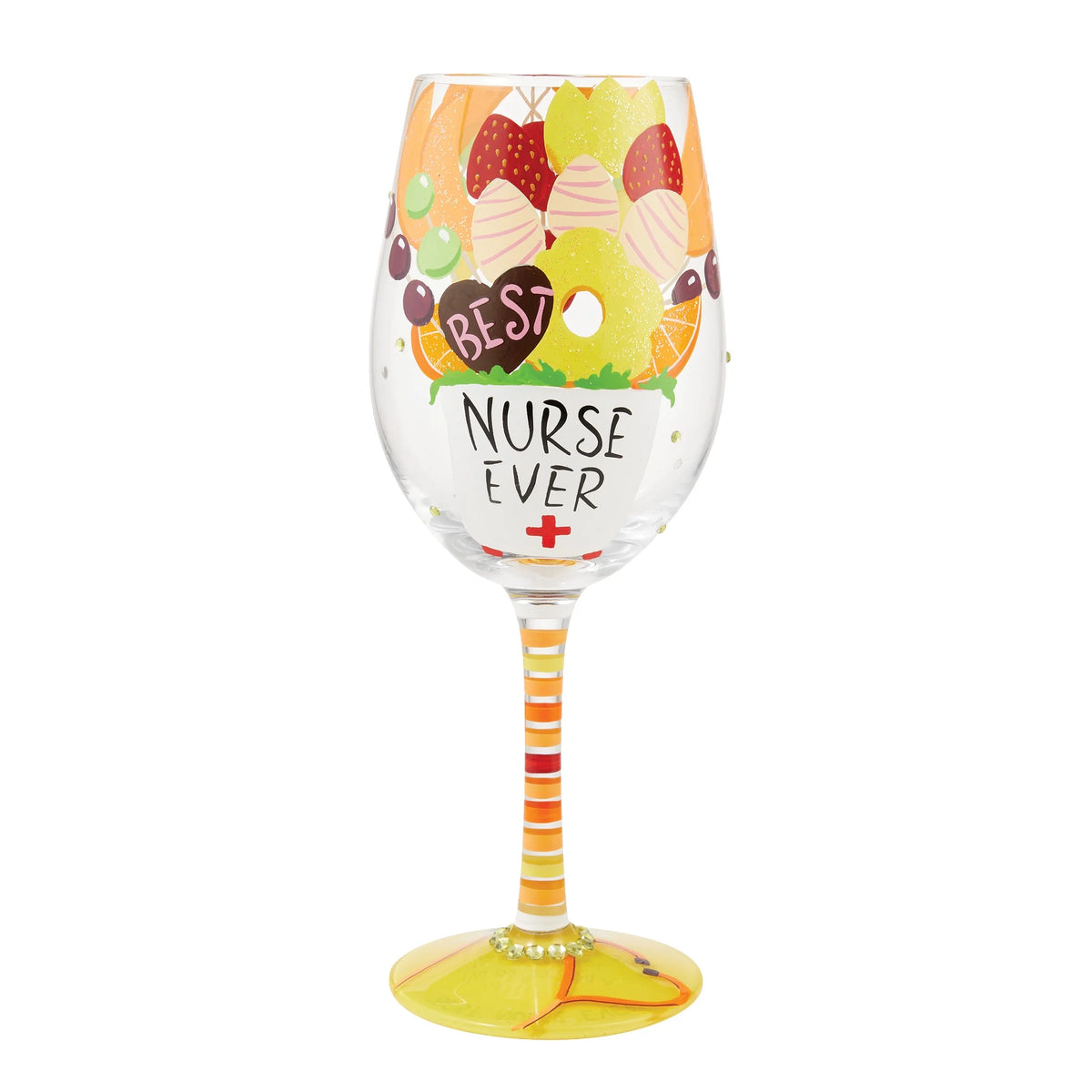 Nurse Wine Glass E23658