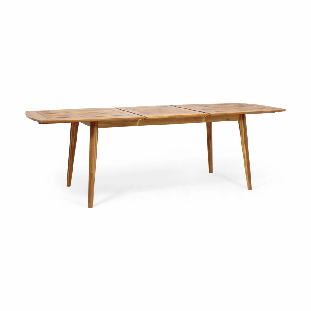 Acacia Wood Expandable Dining Table U999740