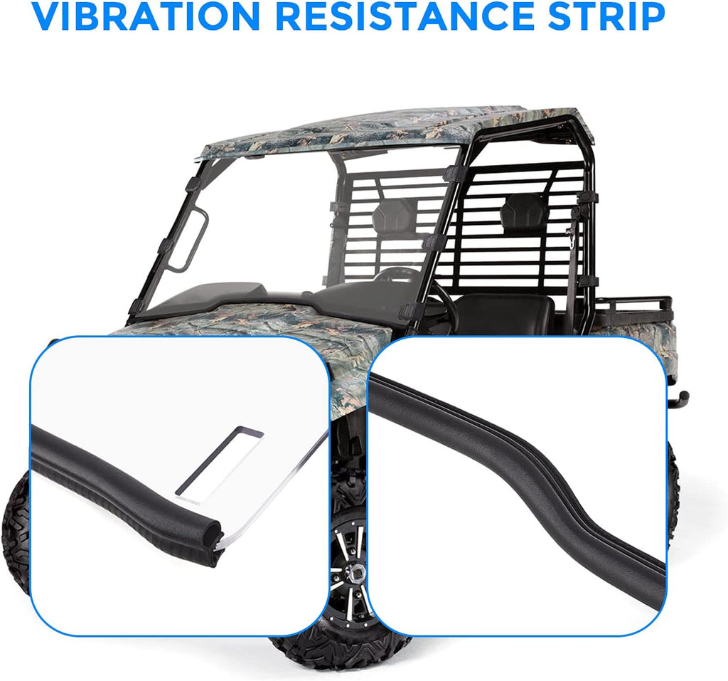 Clear Polycarbonate Full Windshield F11461