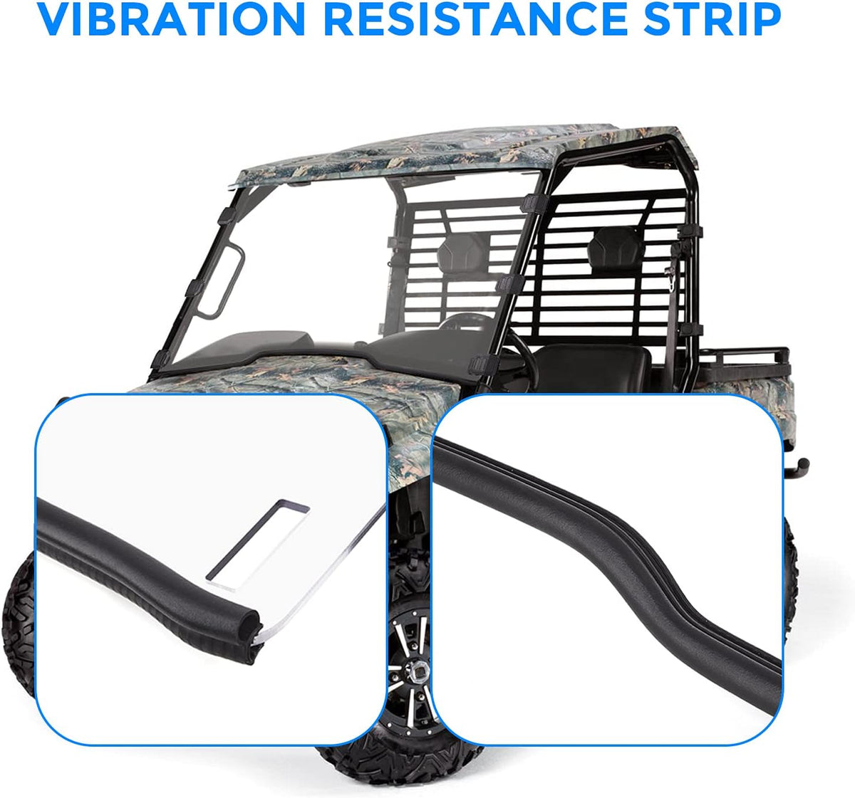 Clear Polycarbonate Full Windshield F11461