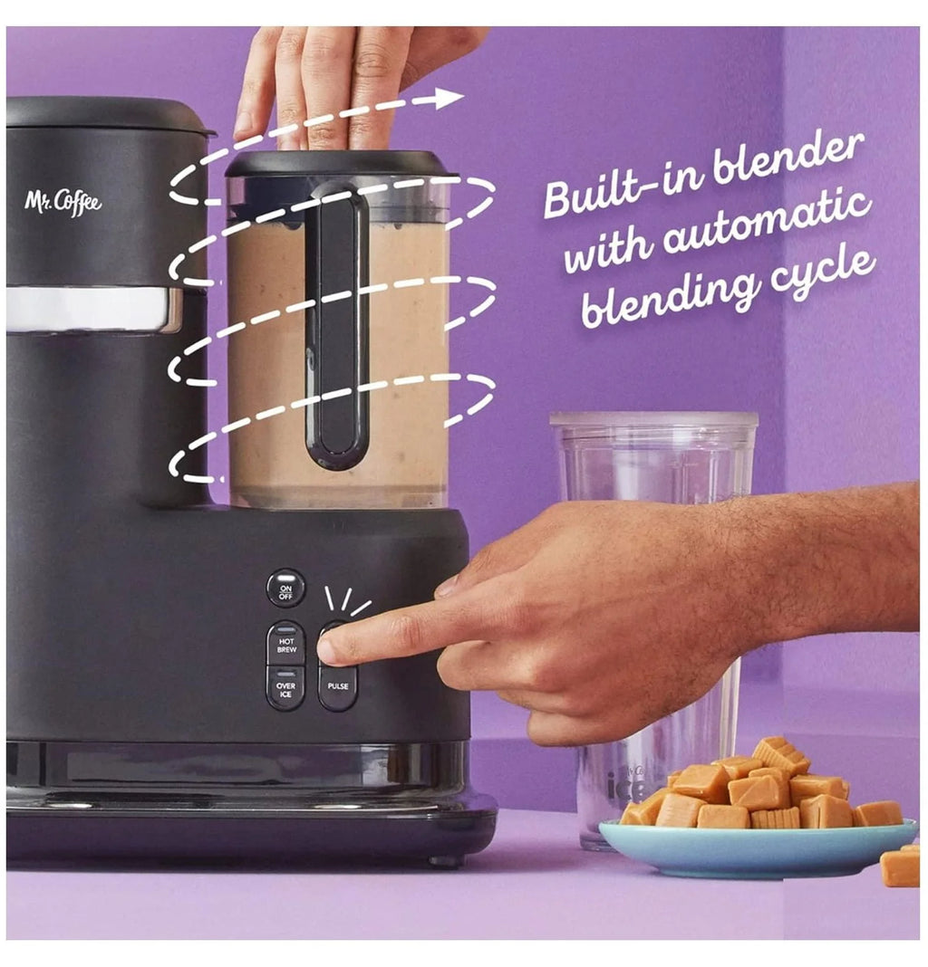 3-in-1 Iced and Hot Coffee and Tea Maker and Blender with Reusable Filter Z5411