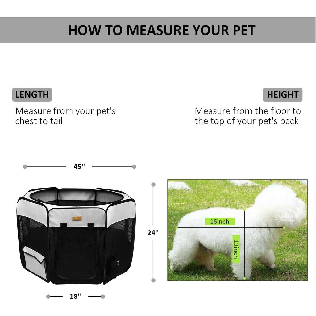 Dog Playpen Portable Pet Play Pen G3456