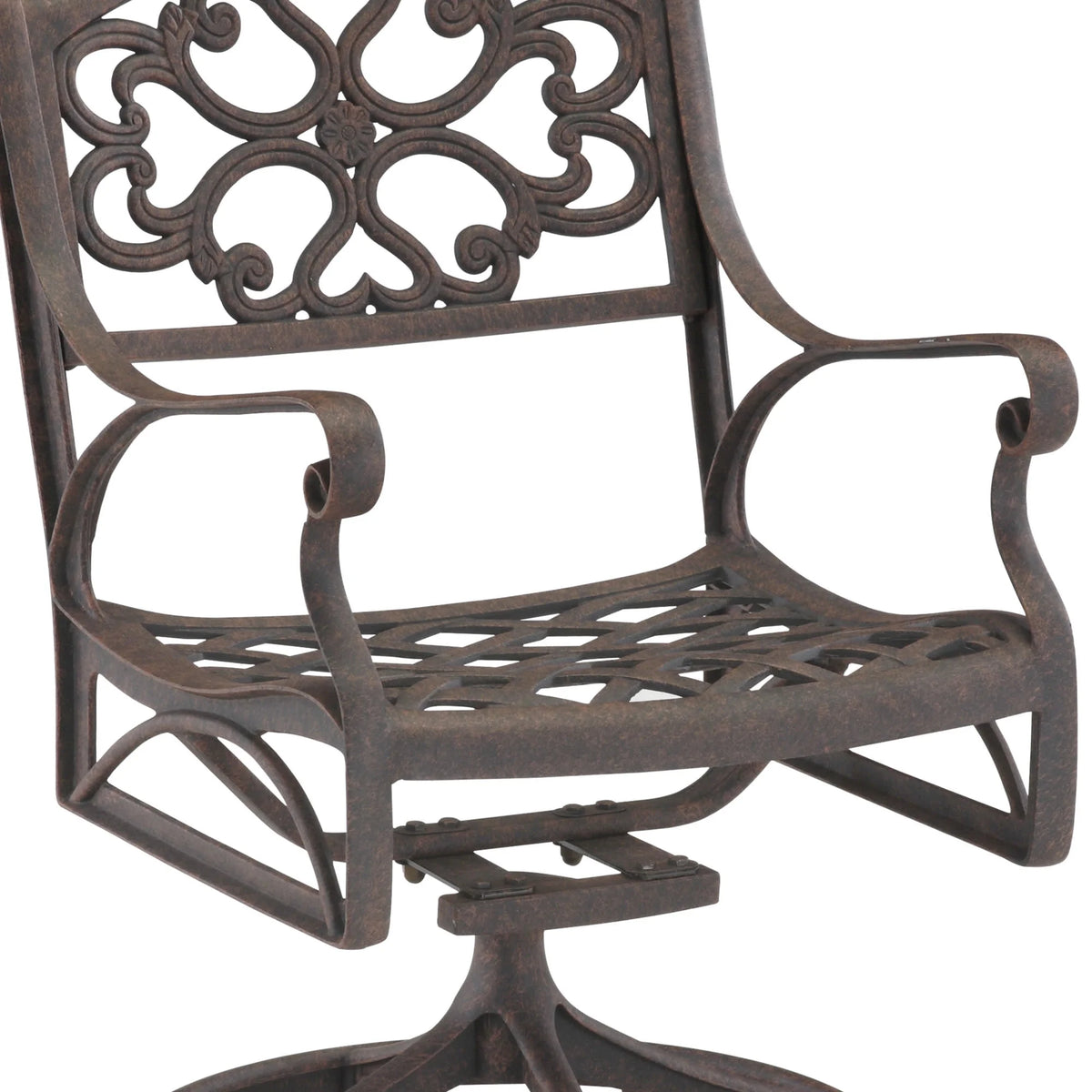Bronze Outdoor Swivel Rocking Chair T471