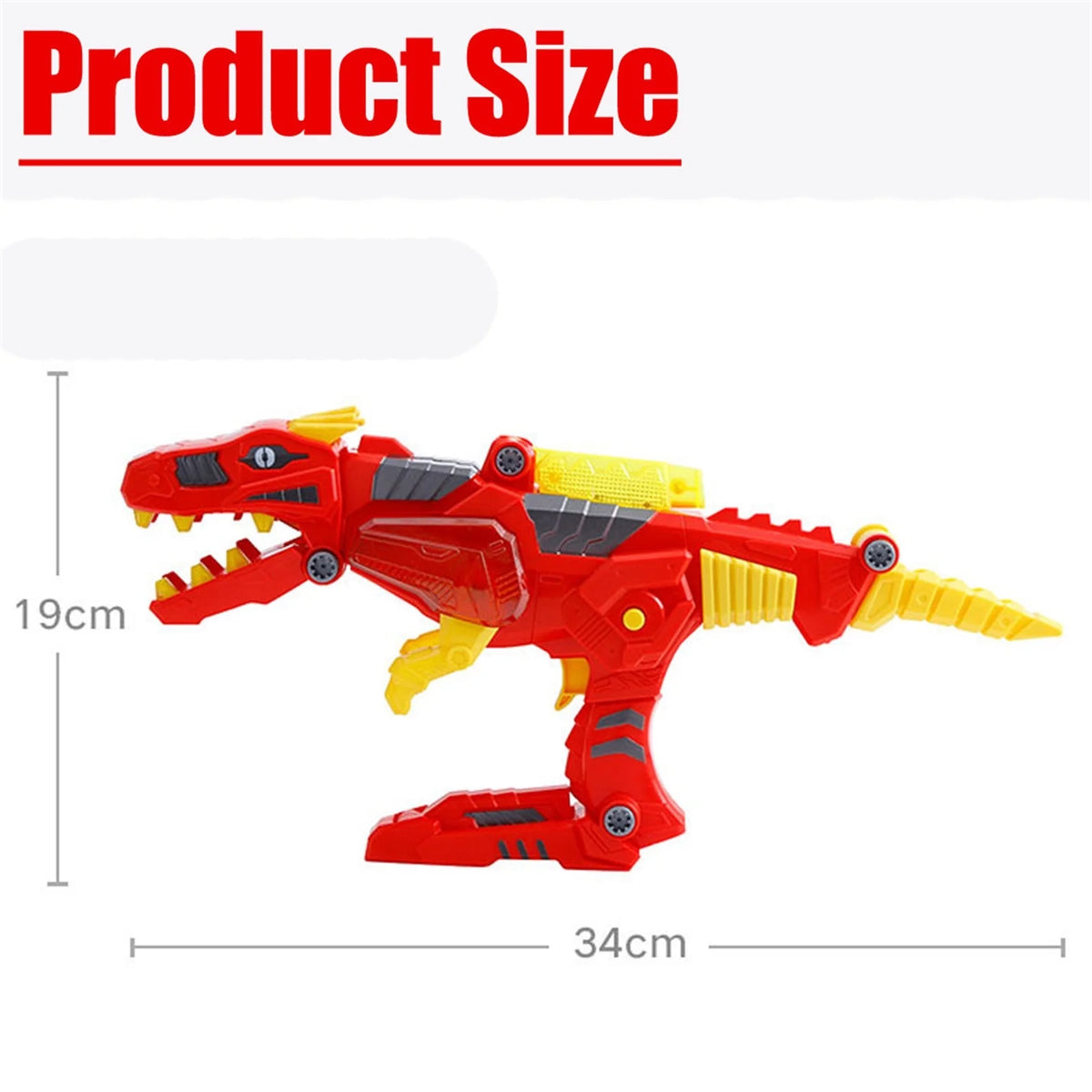 Transforming Dinosaur Toy 3 in 1 Lights Sound O6182