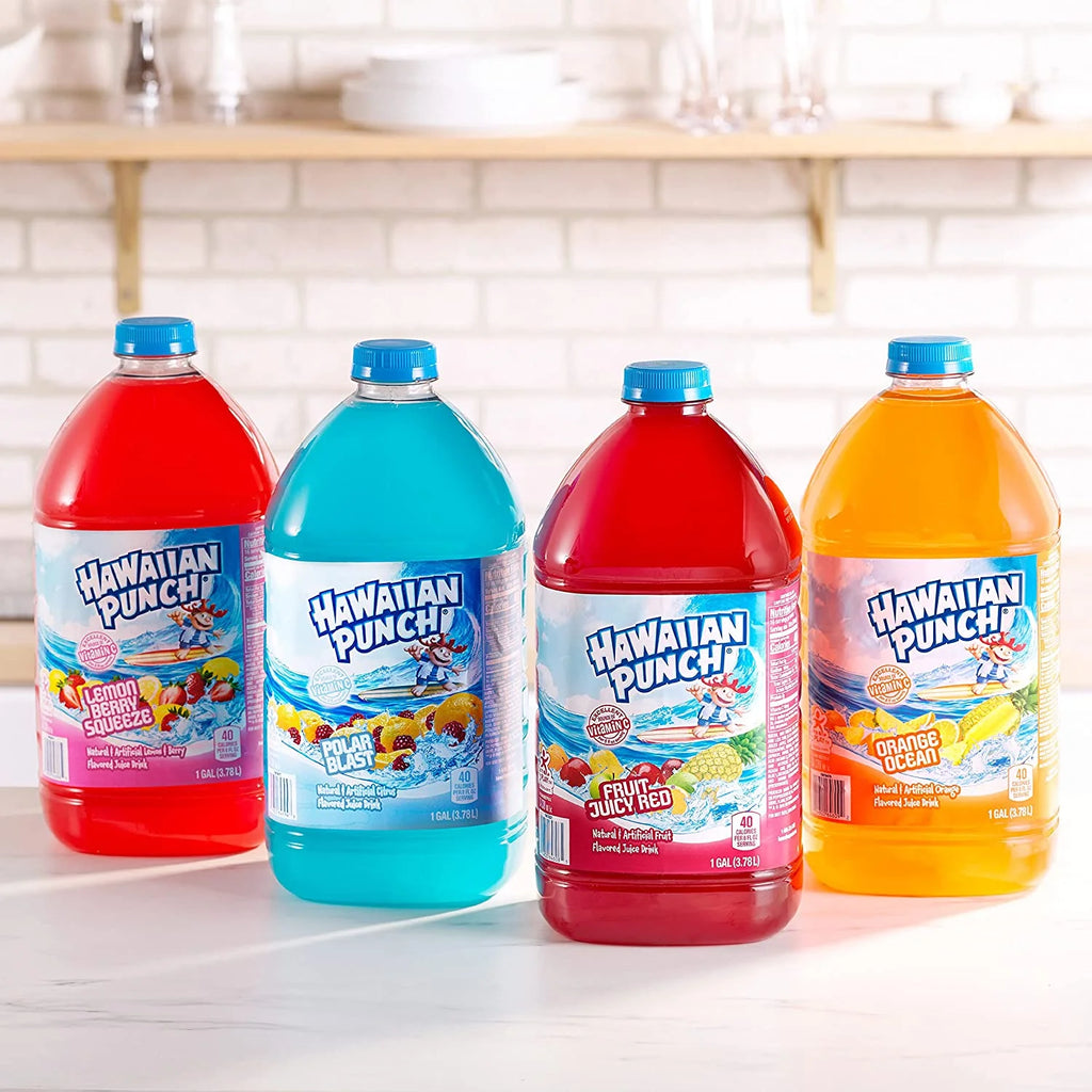Hawaiian Punch Polar Blast Juice, 10 Fluid Ounce, 6 Count Bottles N9087