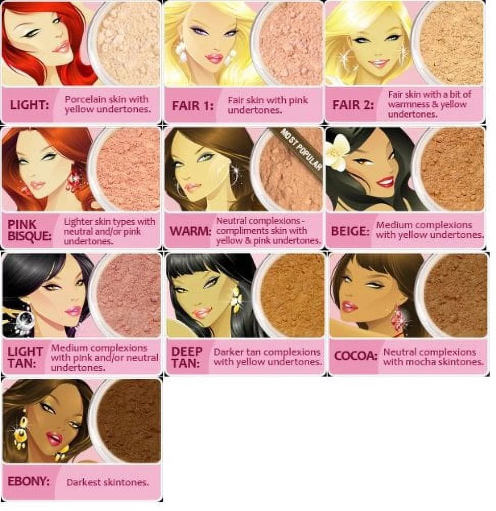 Mineral Makeup Set Q551