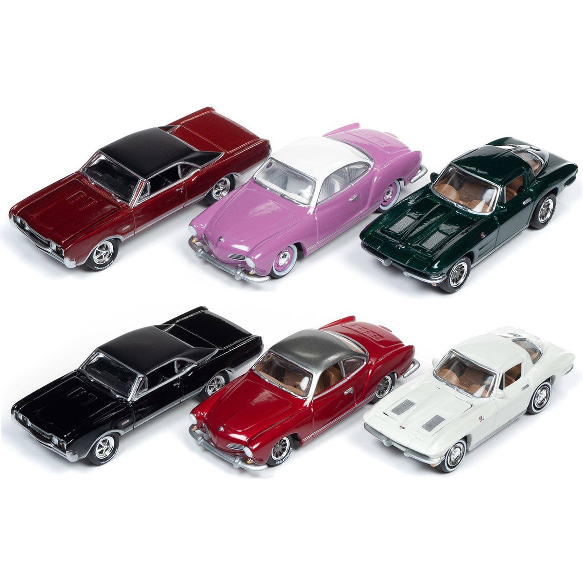 Set of 6 1/64 Diecast Cars M356