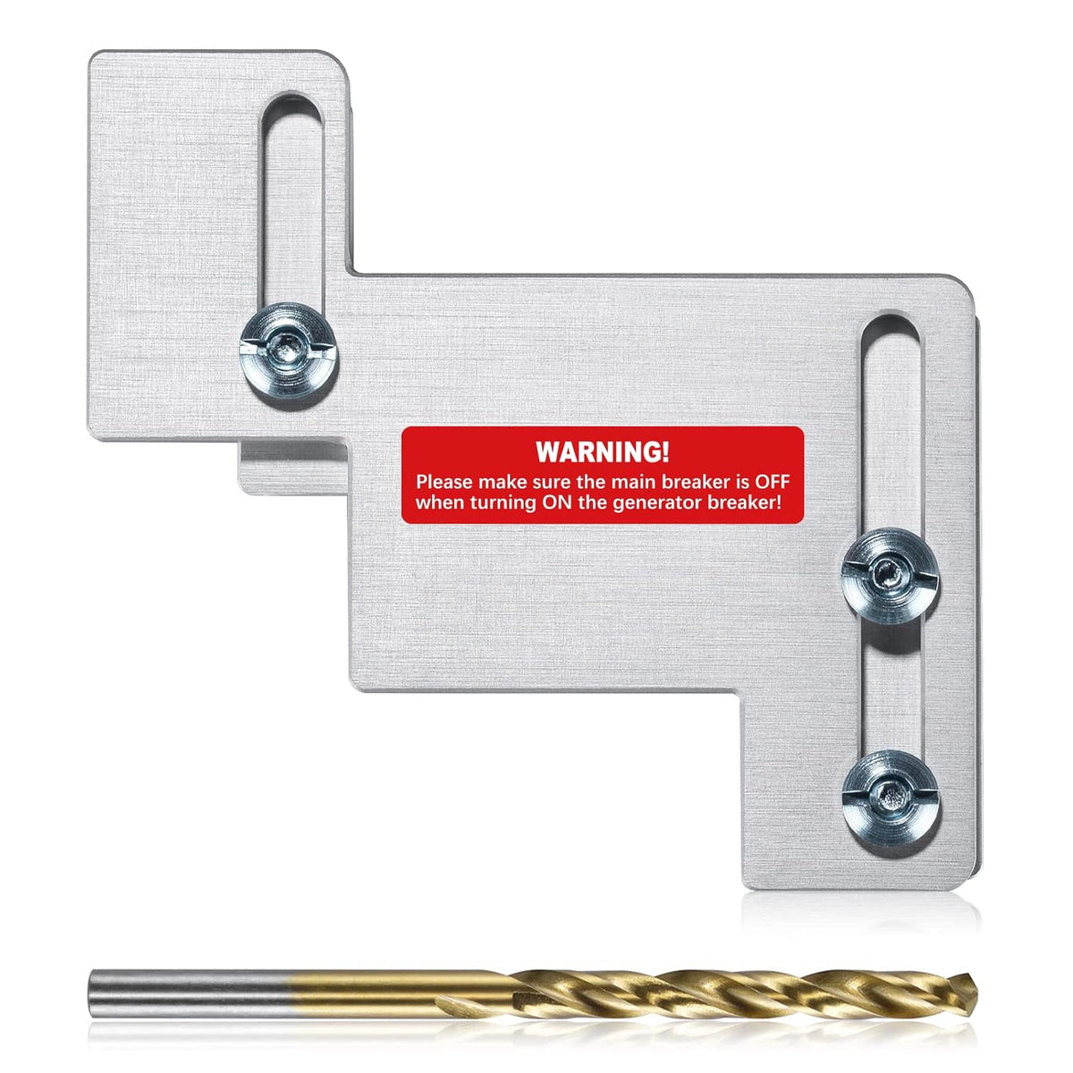 Generator Interlock Kit for Eaton BR Series 150 or 200 Amp Panels, Blue, Pack of 2 H8840
