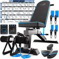 Adjustable Weight Bench Press Foldable Incline Decline Gym Bench P91920