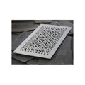 24x22 x 12x22 Grey Aluminum Floor Grille M52335