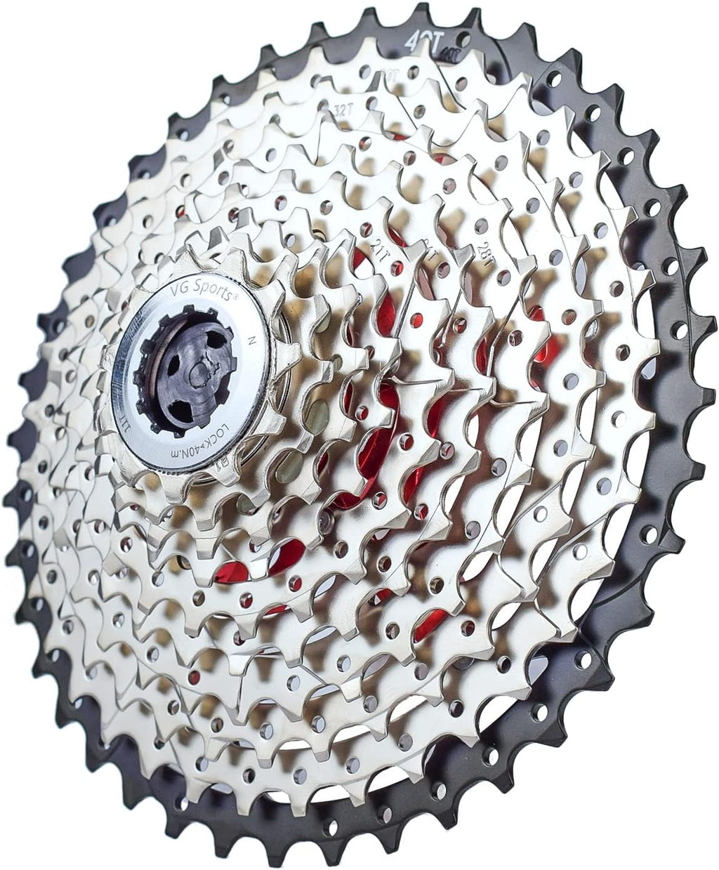 8/9/10/11/12 Speed Ultra-Light Bike Cassette 11-40T/11-42T/11-46T/11-50T/11-52T MTB Cassette Lightweight Aluminum Bracket Cassette Compatible with Shimano/SARM Pack of 2 D762