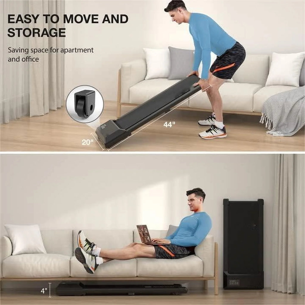 Under Desk Treadmill 2 in 1 Walking Pad 2.5HP H48467