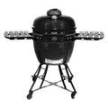 Black 24 in. Kamado Charcoal Grill Z53627