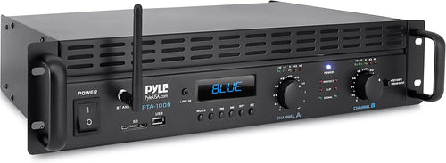 1000 Watt 2-Channel Bluetooth Power Amplifier A21580