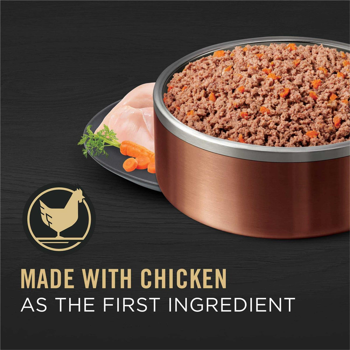 High Protein Wet Dog Food Chicken and Carrots Entree G12311
