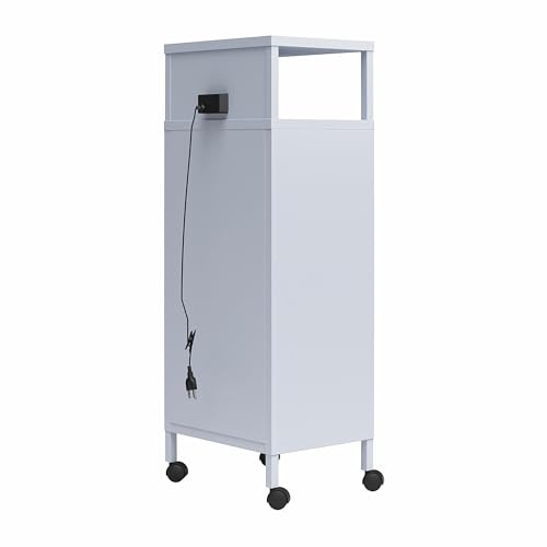 Hunter Green Metal Mobile Storage Cart Y3134